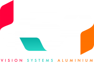 Vision Systems Aluminium logo white